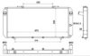 NRF 55434 Radiator, engine cooling
